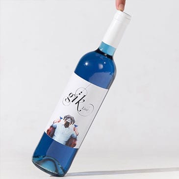 Blue Wine by Gik